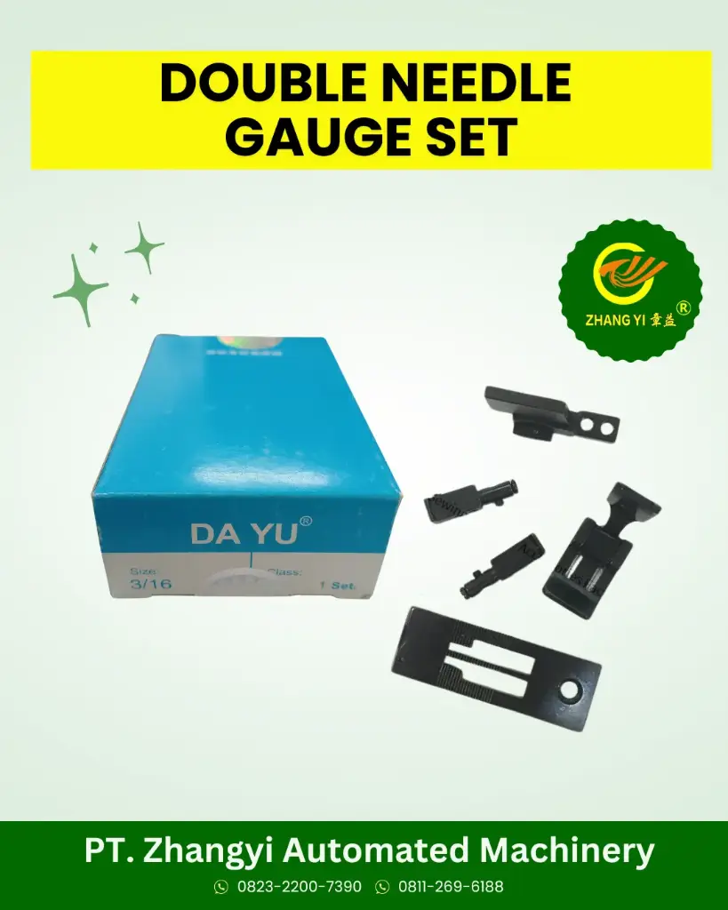 DAYU DOUBLE NEEDLE GAUGE SET SIZE 3/16